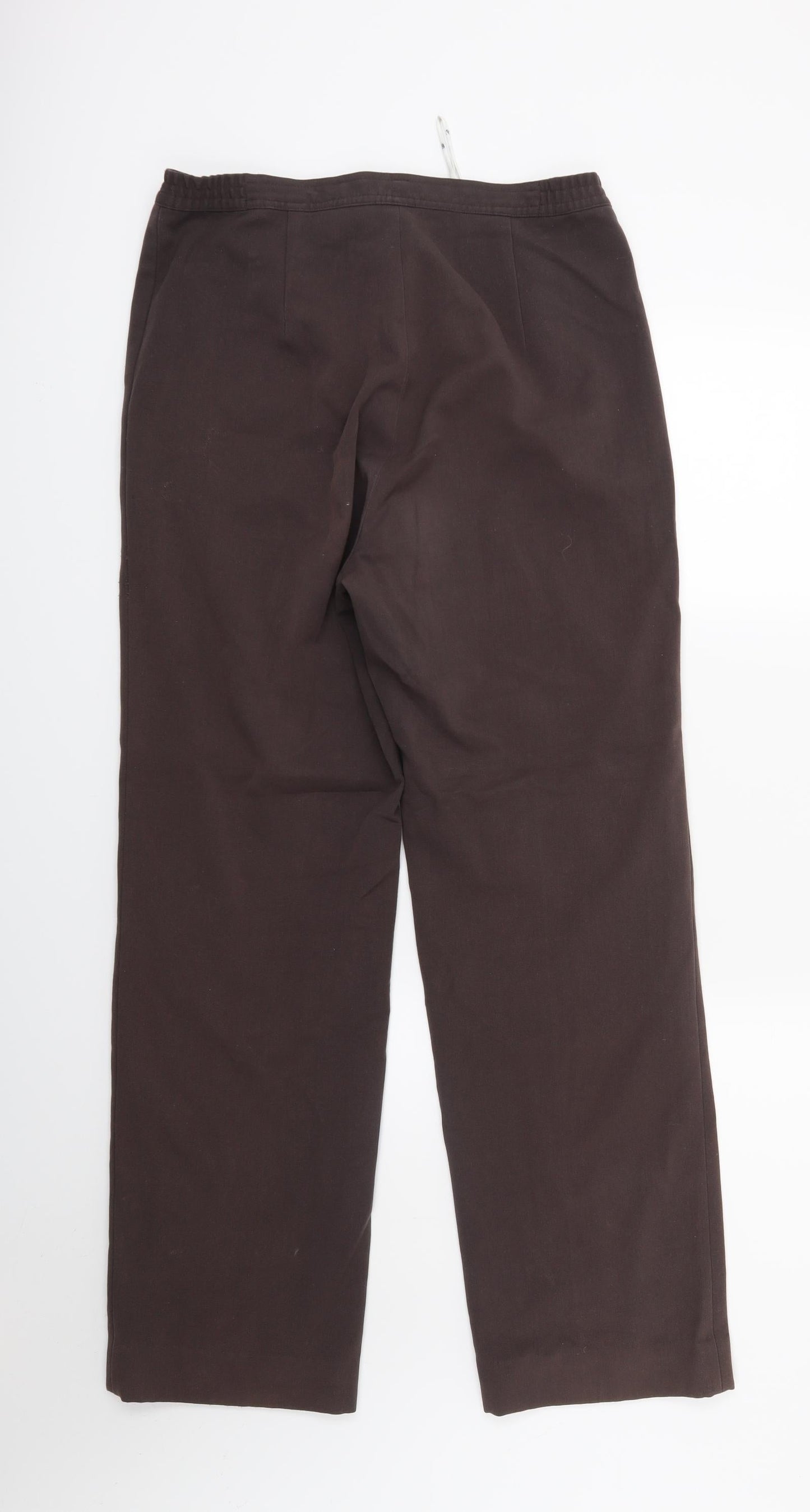 Oscan B Womens Brown   Trousers  Size 12 L27 in