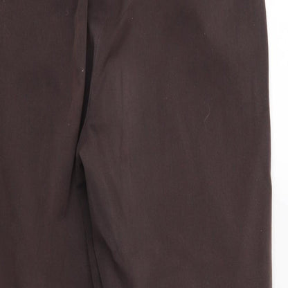 Oscan B Womens Brown   Trousers  Size 12 L27 in