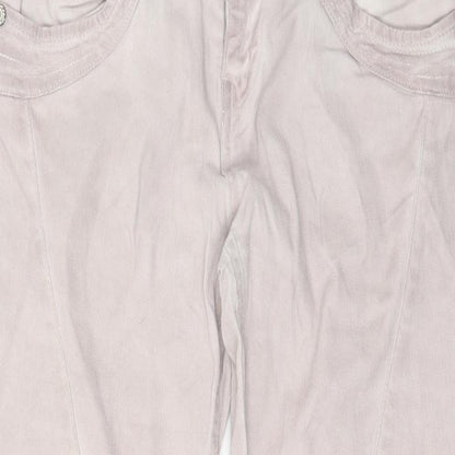 TREDY Womens Pink  Denim Skinny Jeans Size 10 L26 in