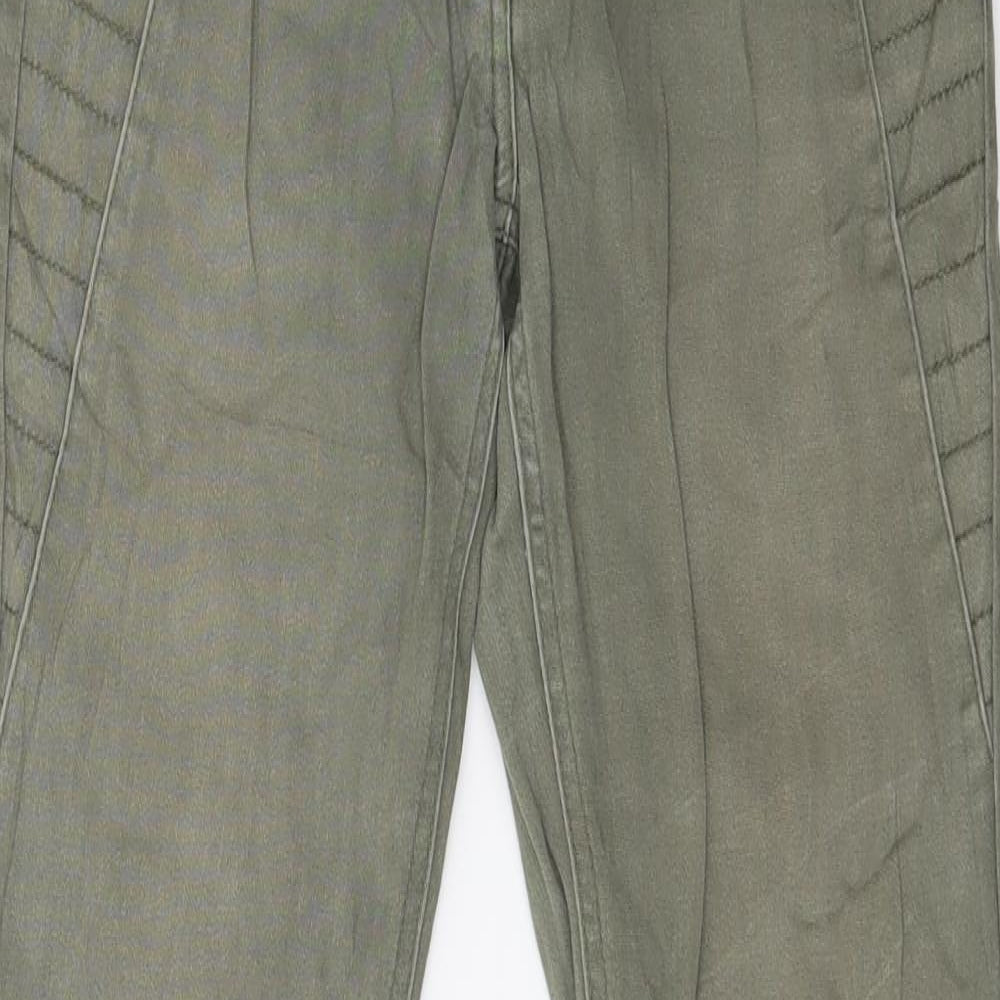 Alive Girls Green  Denim Skinny Jeans Size 14 Years
