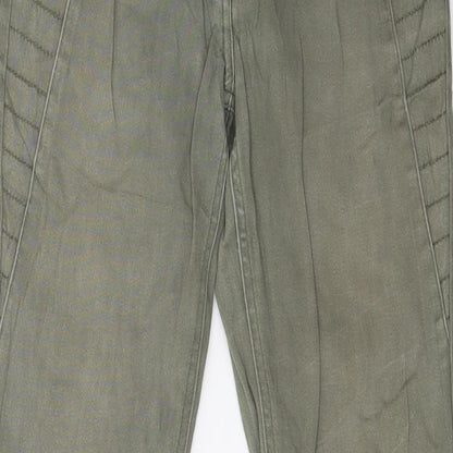 Alive Girls Green  Denim Skinny Jeans Size 14 Years