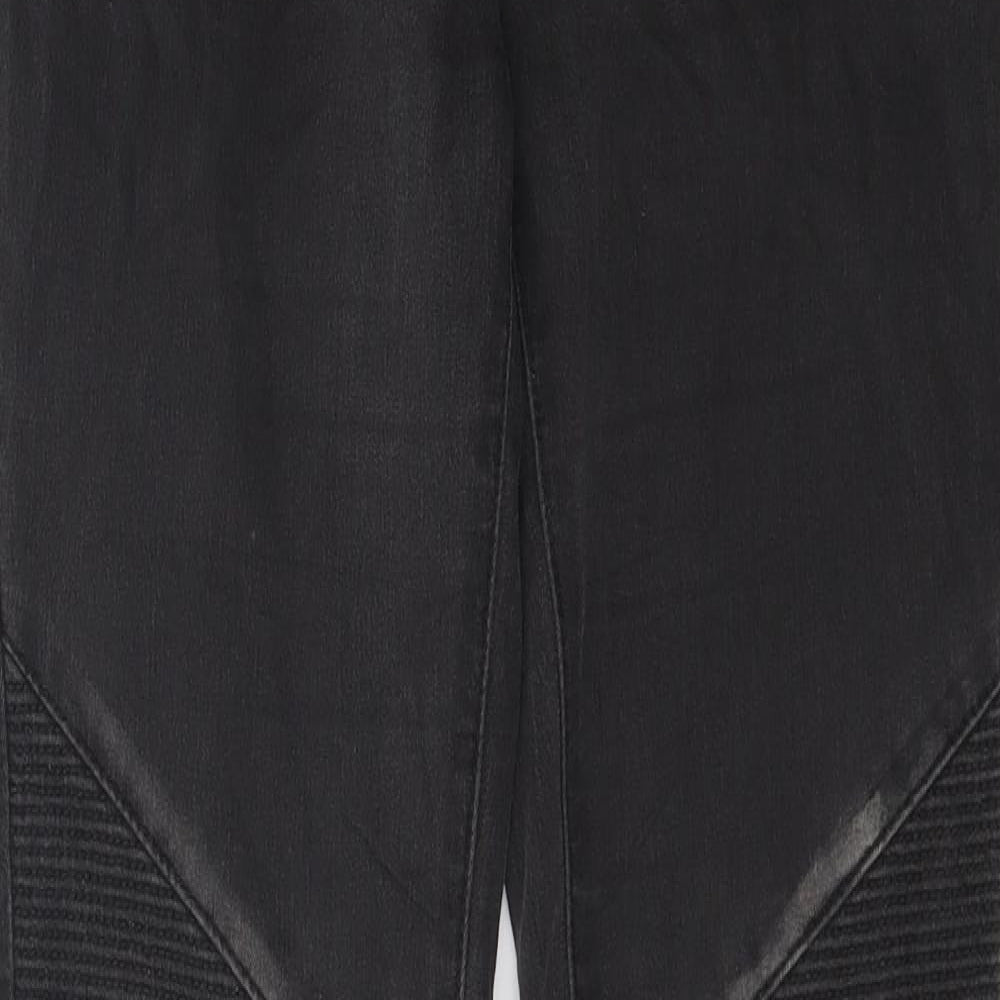 Womens UK Size 28 in Review Regular Fit Skinny Black Jeans