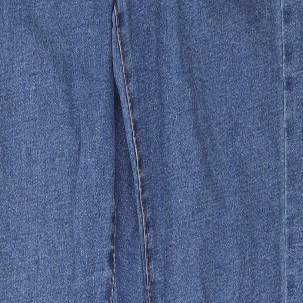 Primark Womens Blue  Denim Skinny Jeans Size 8 L27 in