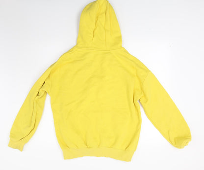 Cropp Womens Yellow   Pullover Hoodie Size S