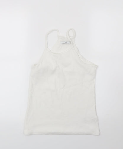 Marks and Spencer Girls White   Camisole Tank Size 14 Years