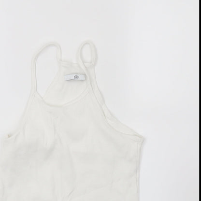 Marks and Spencer Girls White   Camisole Tank Size 14 Years