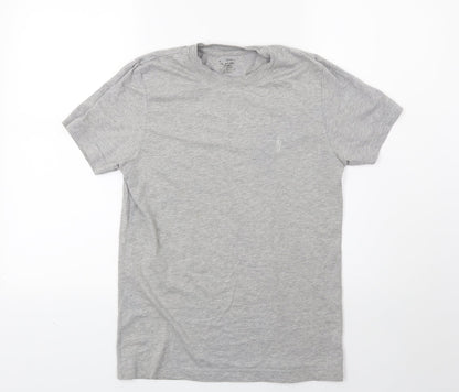 Jockey Sport Mens Grey    T-Shirt Size S