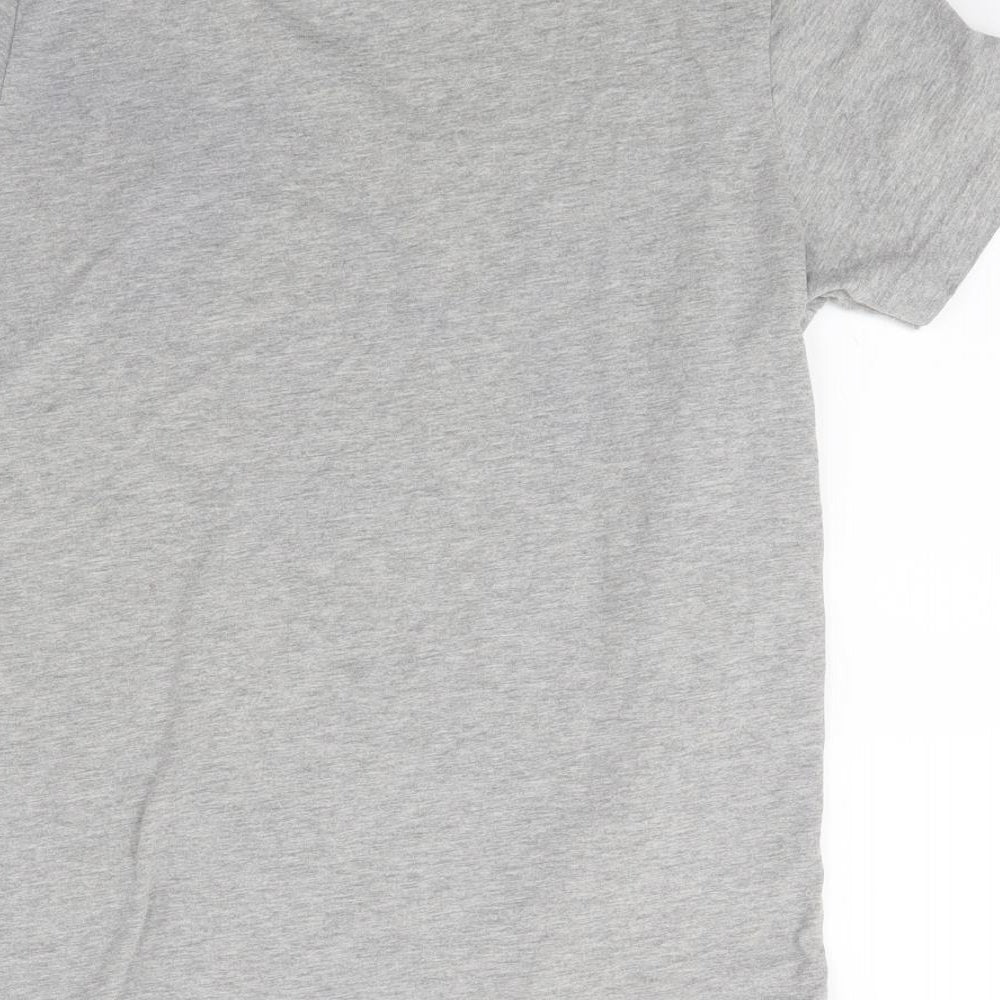 Jockey Sport Mens Grey    T-Shirt Size S