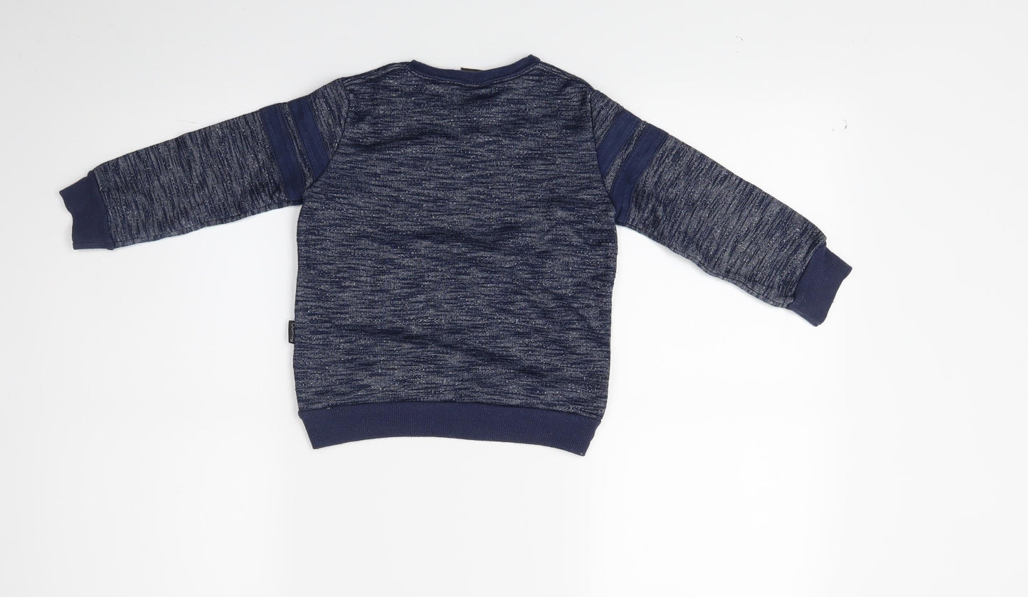 Quimby Boys Blue   Pullover Sweatshirt Size 3 Years