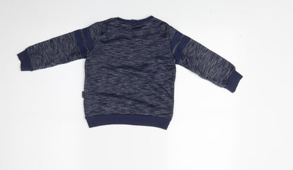 Quimby Boys Blue   Pullover Sweatshirt Size 3 Years