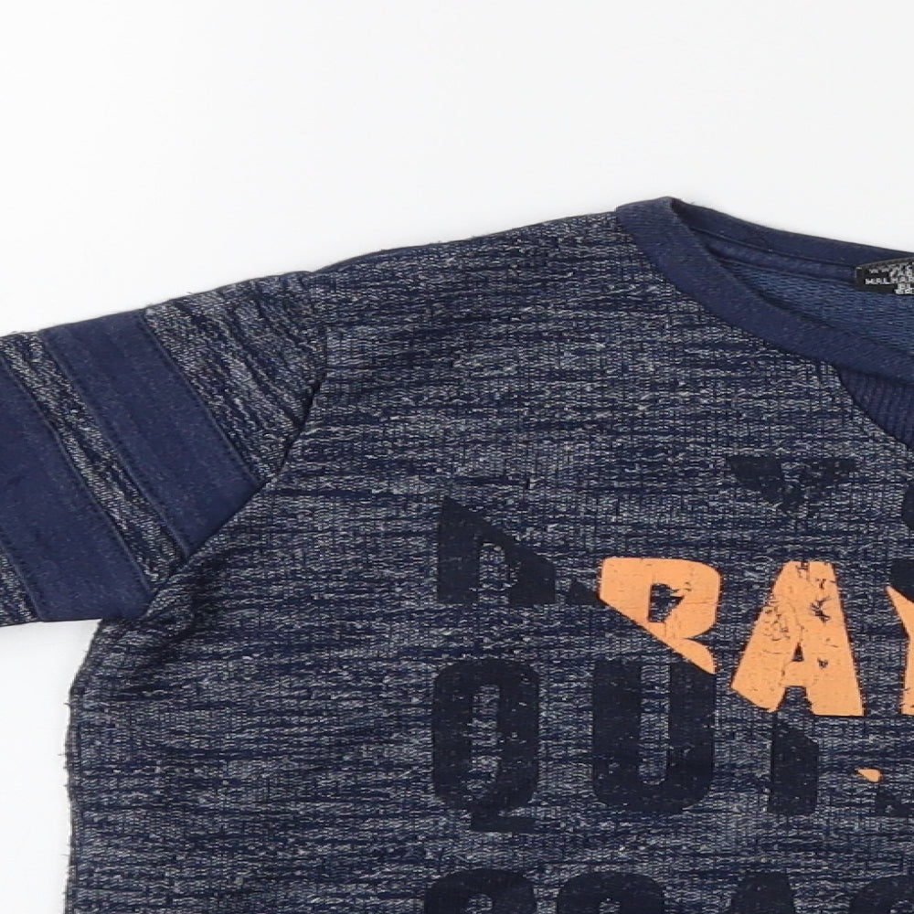 Quimby Boys Blue   Pullover Sweatshirt Size 3 Years