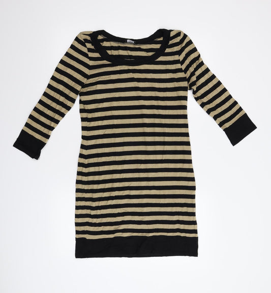 F&F Womens Multicoloured Striped  Shift  Size 14