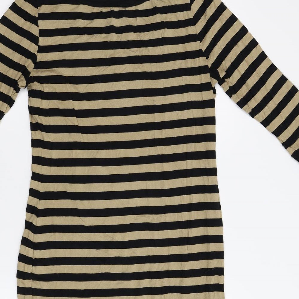 F&F Womens Multicoloured Striped  Shift  Size 14