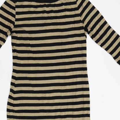 F&F Womens Multicoloured Striped  Shift  Size 14