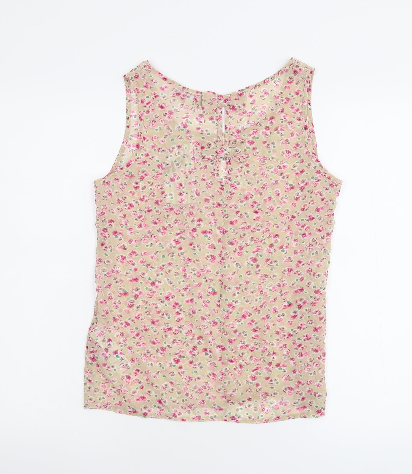 Cameo Rose Womens Multicoloured Floral  Basic Tank Size 10