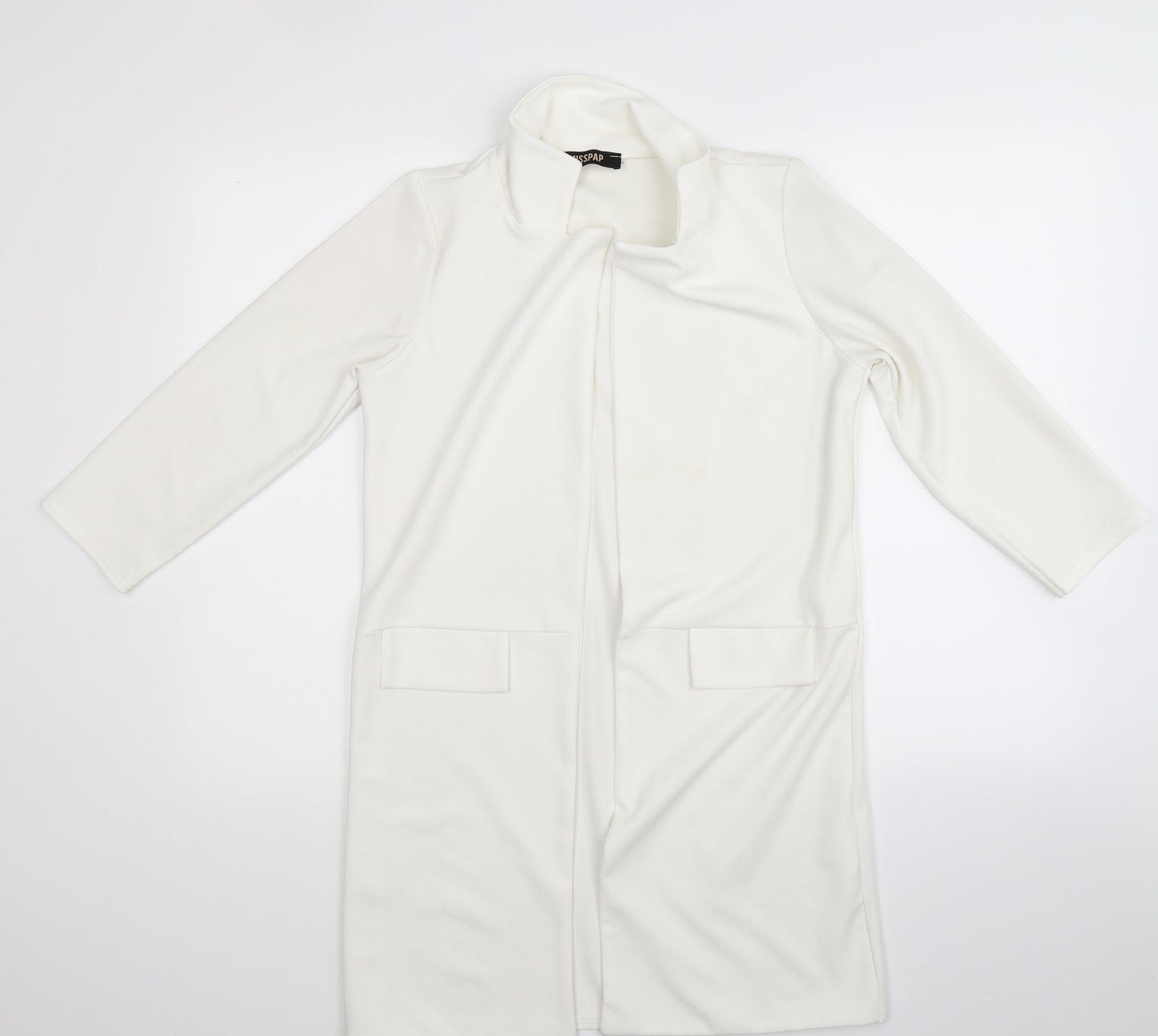 Womens UK Size 8 Misspap White Jacket