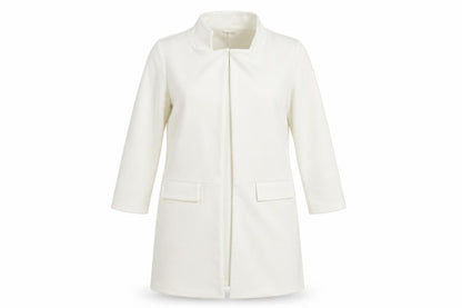 Womens UK Size 8 Misspap White Jacket