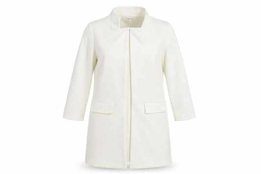 Womens UK Size 8 Misspap White Jacket