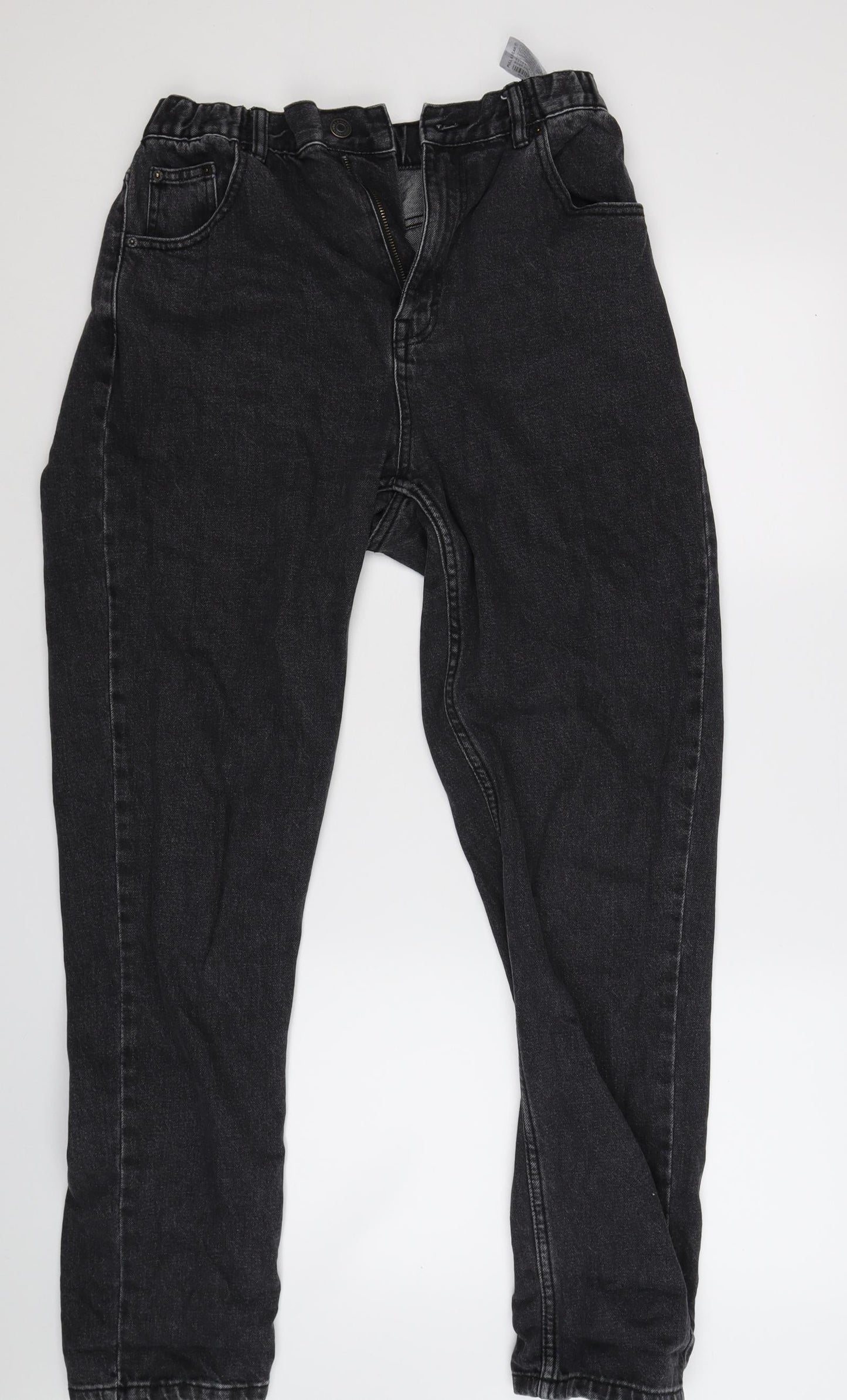 Pull&Bear Womens Black   Straight Jeans Size 6 L28 in