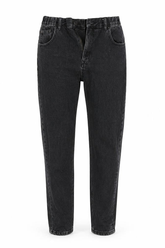 Womens UK Size 6 Pull&Bear Regular Fit Straight Black Jeans