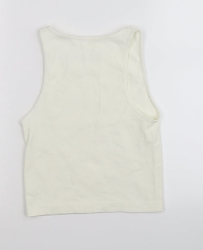 Primark Girls Beige   Basic Tank Size 10-11 Years