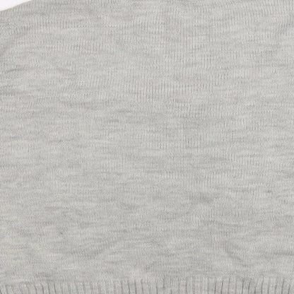 Divided Womens Gold   Pullover Jumper Size S