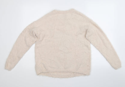Disney Womens Pink   Pullover Jumper Size S