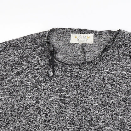 New Look Womens Grey   Pullover Jumper Size 14