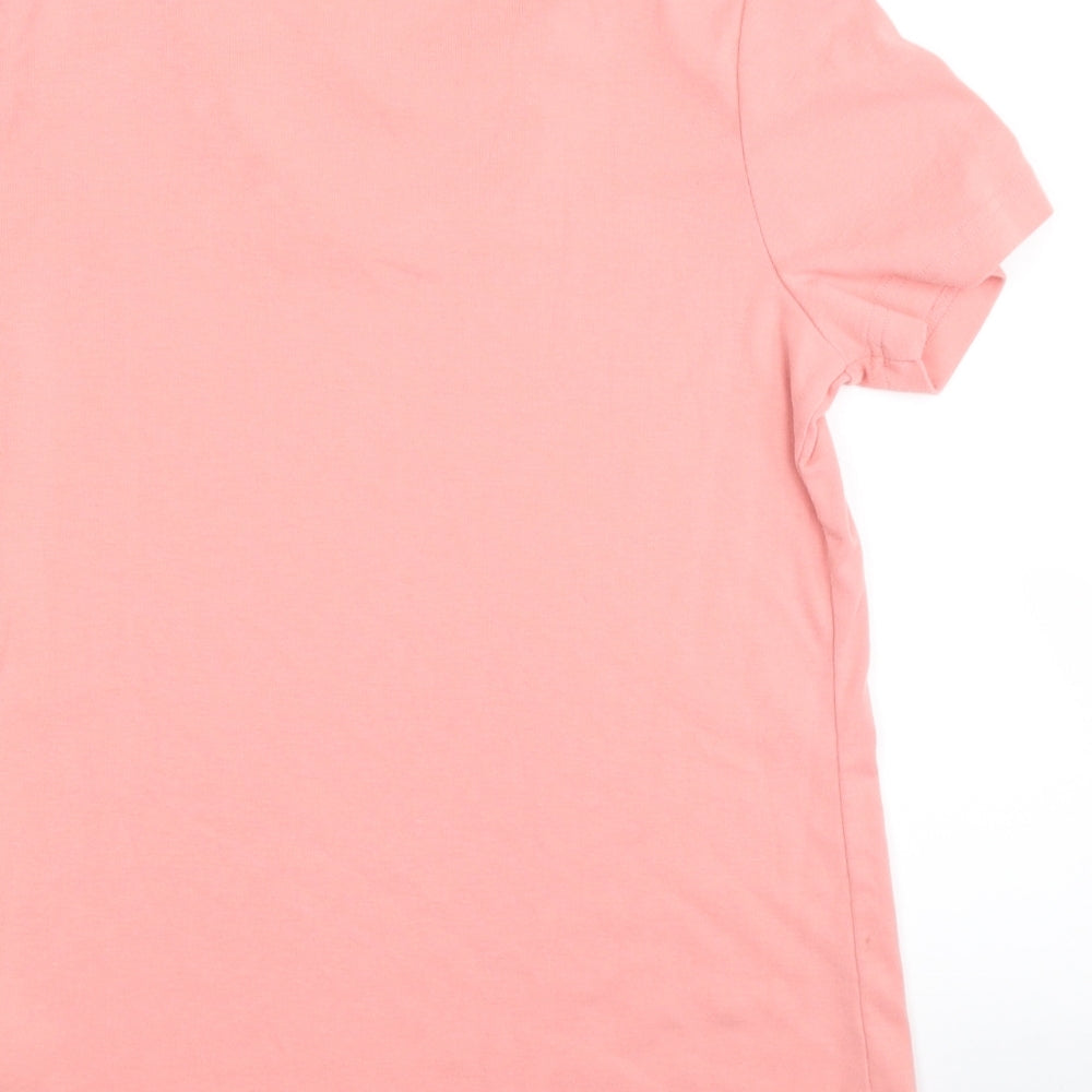 Womens UK Size M BM casual Pink Basic T-Shirt