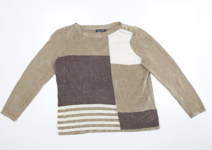 Bonmarché Womens Grey   Pullover Jumper Size M