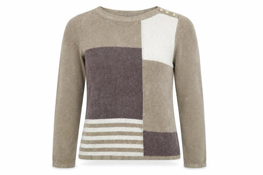 Bonmarché Womens Grey   Pullover Jumper Size M
