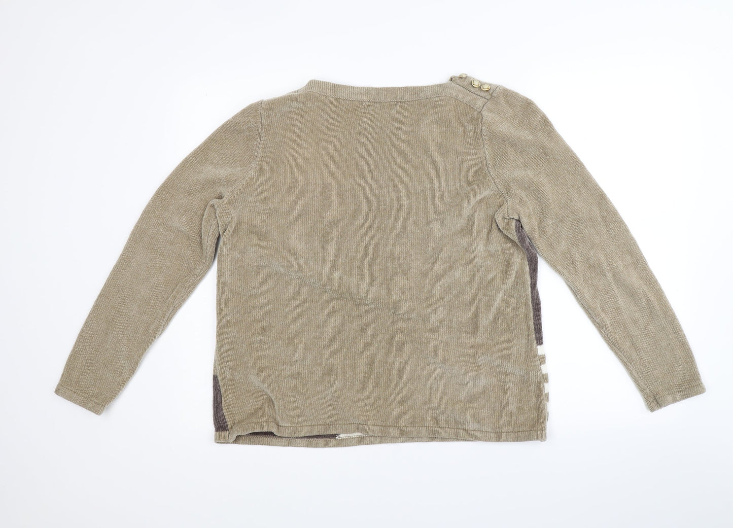 Bonmarché Womens Grey   Pullover Jumper Size M