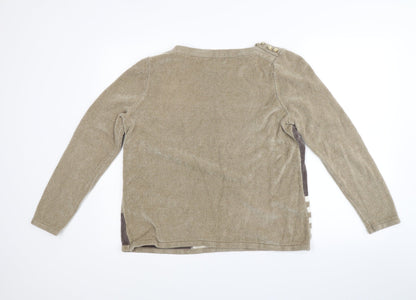 Bonmarché Womens Grey   Pullover Jumper Size M