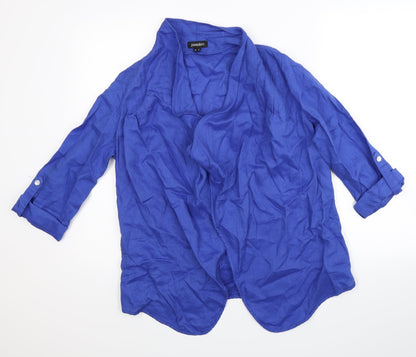 Pomodoro Womens Blue   Jacket  Size 12