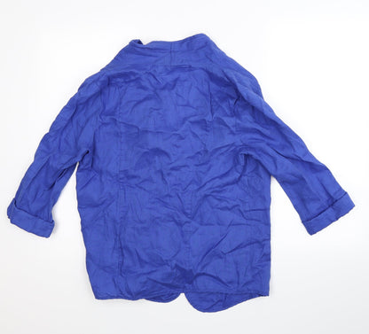 Pomodoro Womens Blue   Jacket  Size 12