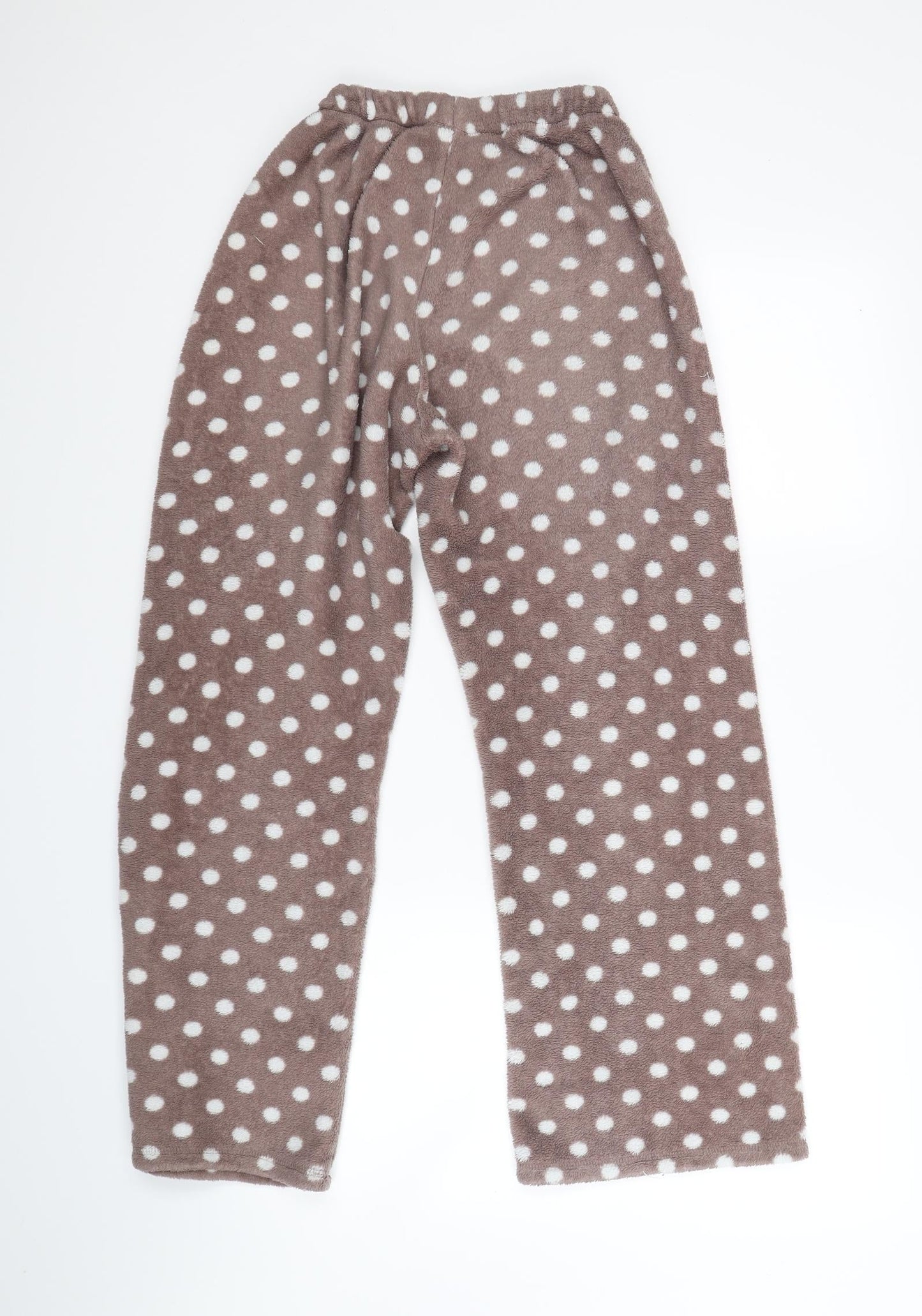 love lounge Womens Brown Polka Dot  Babydoll Pyjama Pants Size XS