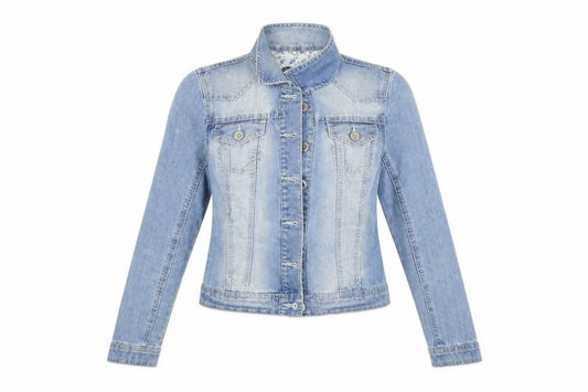 Womens UK Size 6 F&F Blue Jacket