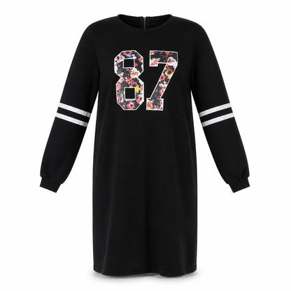 Womens Black   Jumper Dress  Size S