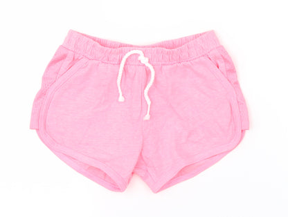George Girls Pink   Hot Pants Shorts Size 3 Years