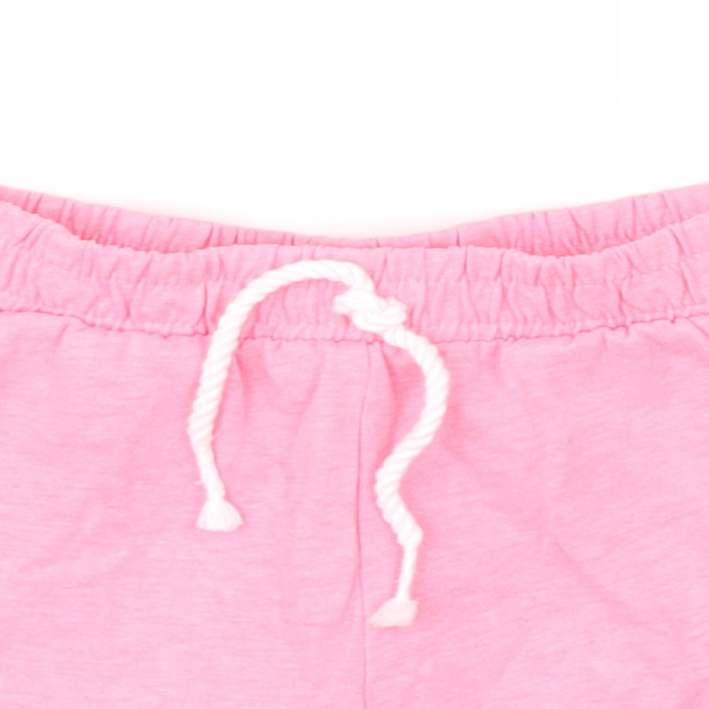 George Girls Pink   Hot Pants Shorts Size 3 Years