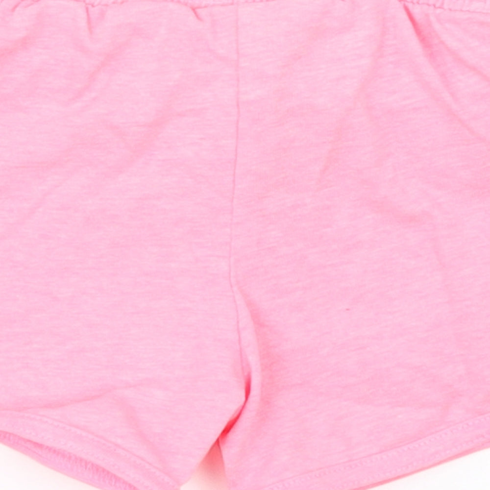 George Girls Pink   Hot Pants Shorts Size 3 Years