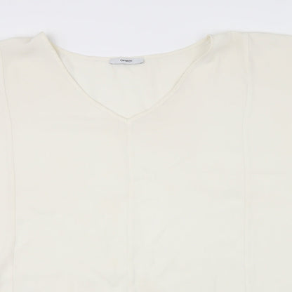 George Womens Beige   Basic Blouse Size 14
