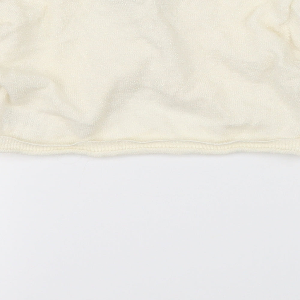 TU Girls Beige   Shrug Jumper Size 4 Years