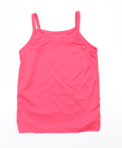 H&T Girls Pink   Camisole Blouse Size 3 Years
