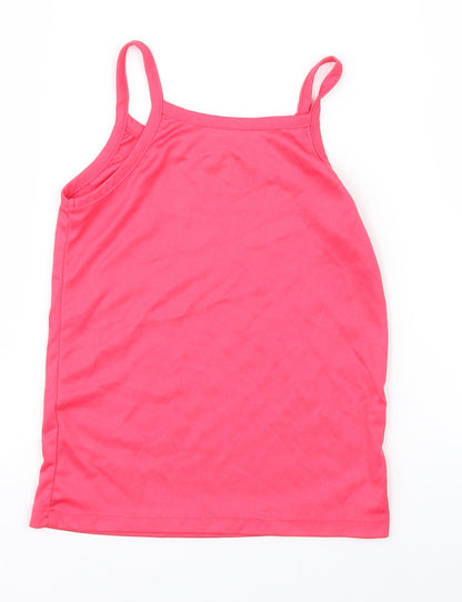 H&T Girls Pink   Camisole Blouse Size 3 Years