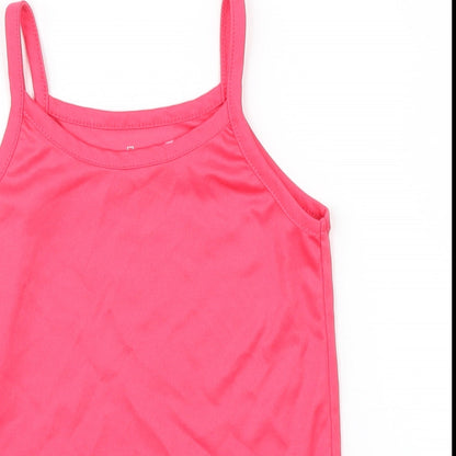 H&T Girls Pink   Camisole Blouse Size 3 Years