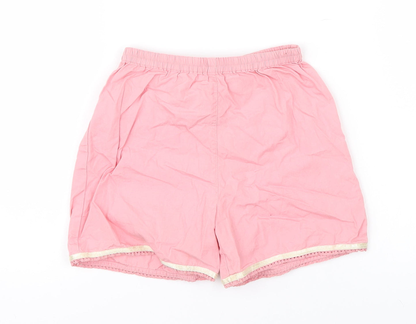 NEXT Girls Pink   Cropped Trousers Size 9-12 Months