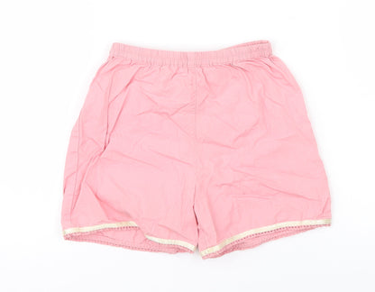 NEXT Girls Pink   Cropped Trousers Size 9-12 Months