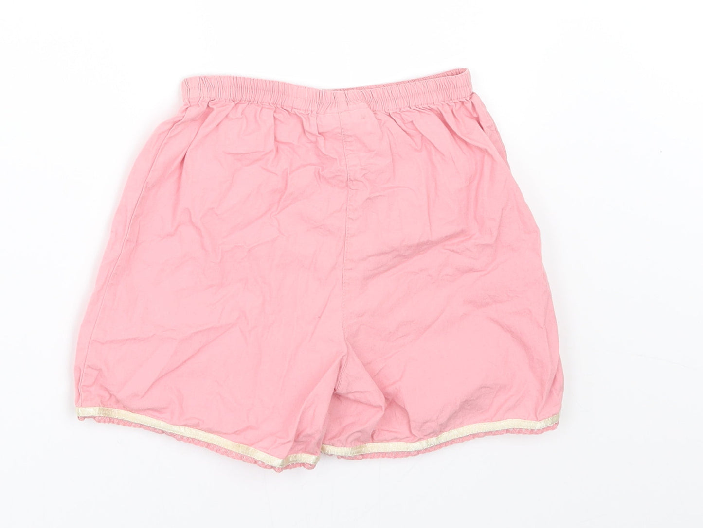 NEXT Girls Pink   Cropped Trousers Size 9-12 Months