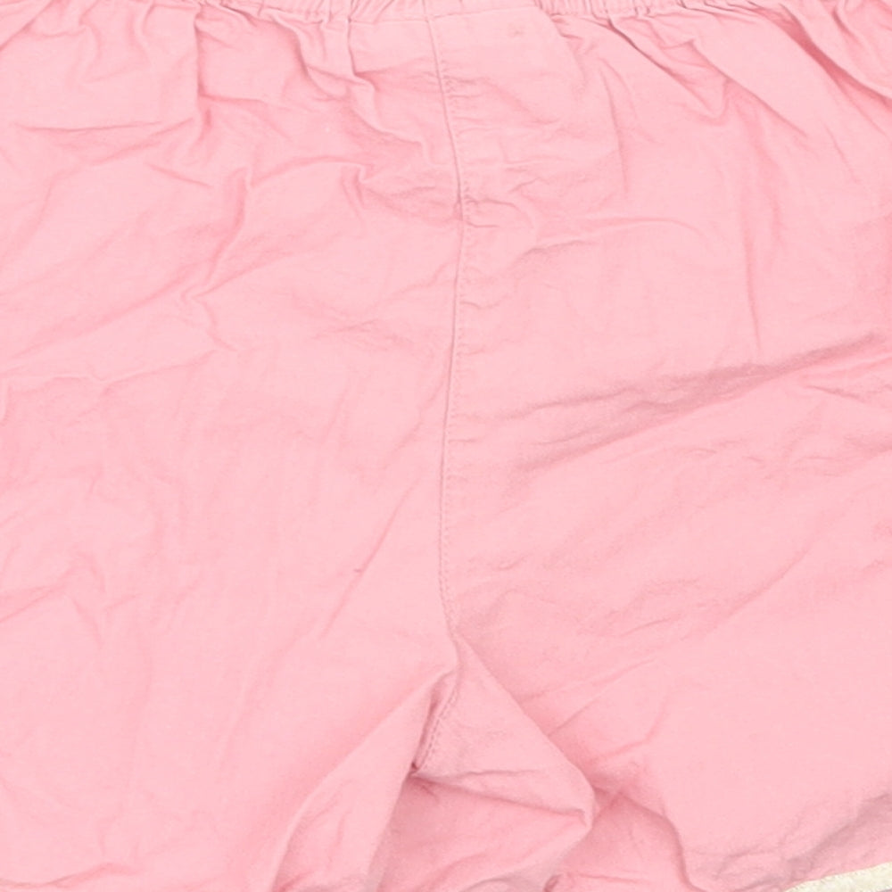 NEXT Girls Pink   Cropped Trousers Size 9-12 Months